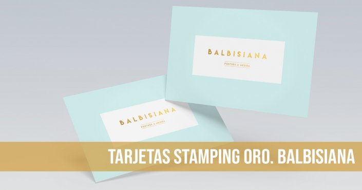 Stamping oro Balbisiana
